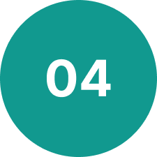 White "04" on a green background